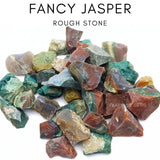 Karma Gems Jaspe fantaisie, mélange mauves et lilas, parfait pour bijoux et méditation.
