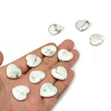 karma gems Howlite relaxation cœur offre un moment de détente pendant méditation