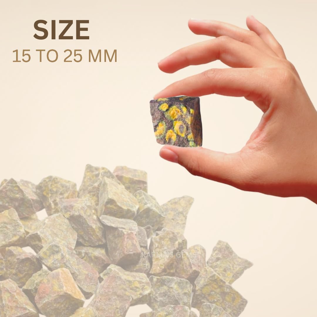 Karma Gems Jaspe Fruit – taille d’un pouce et plus, pierres polyvalentes.
