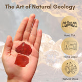 Karma Gems Jaspe Rouge décor d’atelier apportant beauté et énergie positive.