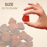 Karma Gems Jaspe Rouge utilisation Reiki pour harmoniser l’énergie.