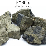 Karma Gems Pyrite brute lumineuse, éclat doré pour cabochonage