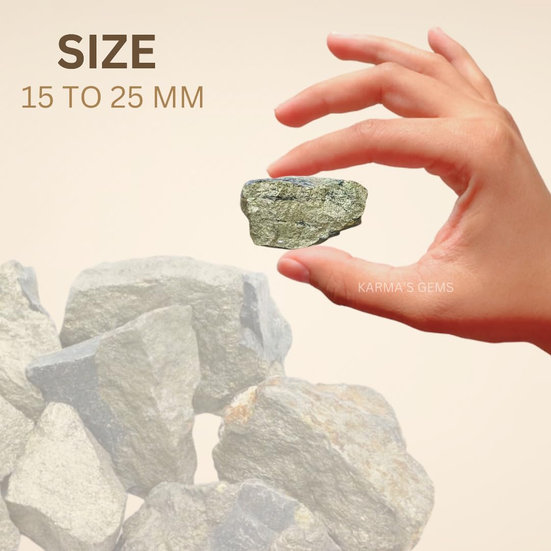 Karma Gems Pyrite en nuggets brillants pour décoration et bijoux