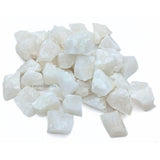 Karma Gems quartz blanc brut 1 livre, pierre naturelle pour énergie apaisante.