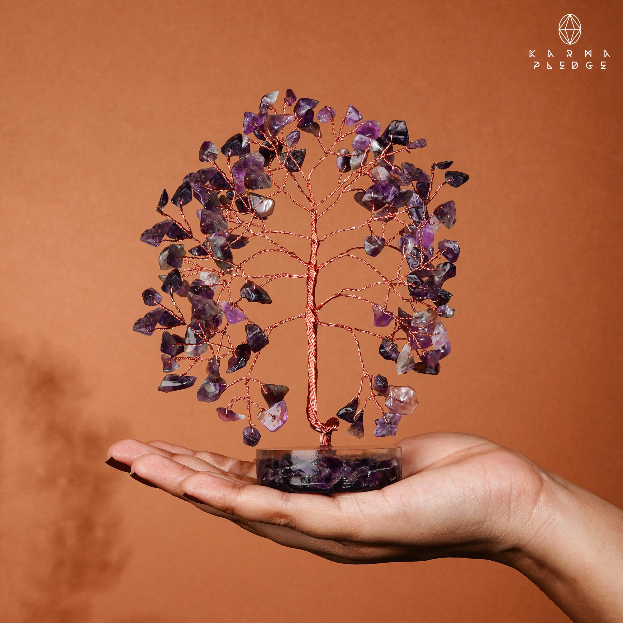 KARMAPLEDGE arbre-cristal base orgone pour stabilité