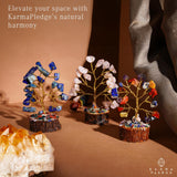 KARMAPLEDGE Arbre Cristal emballage et note artisanale pour cadeaux