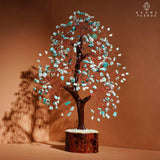 KARMAPLEDGE Arbre de Vie livré prêt à exposer, note d'artisan incluse.