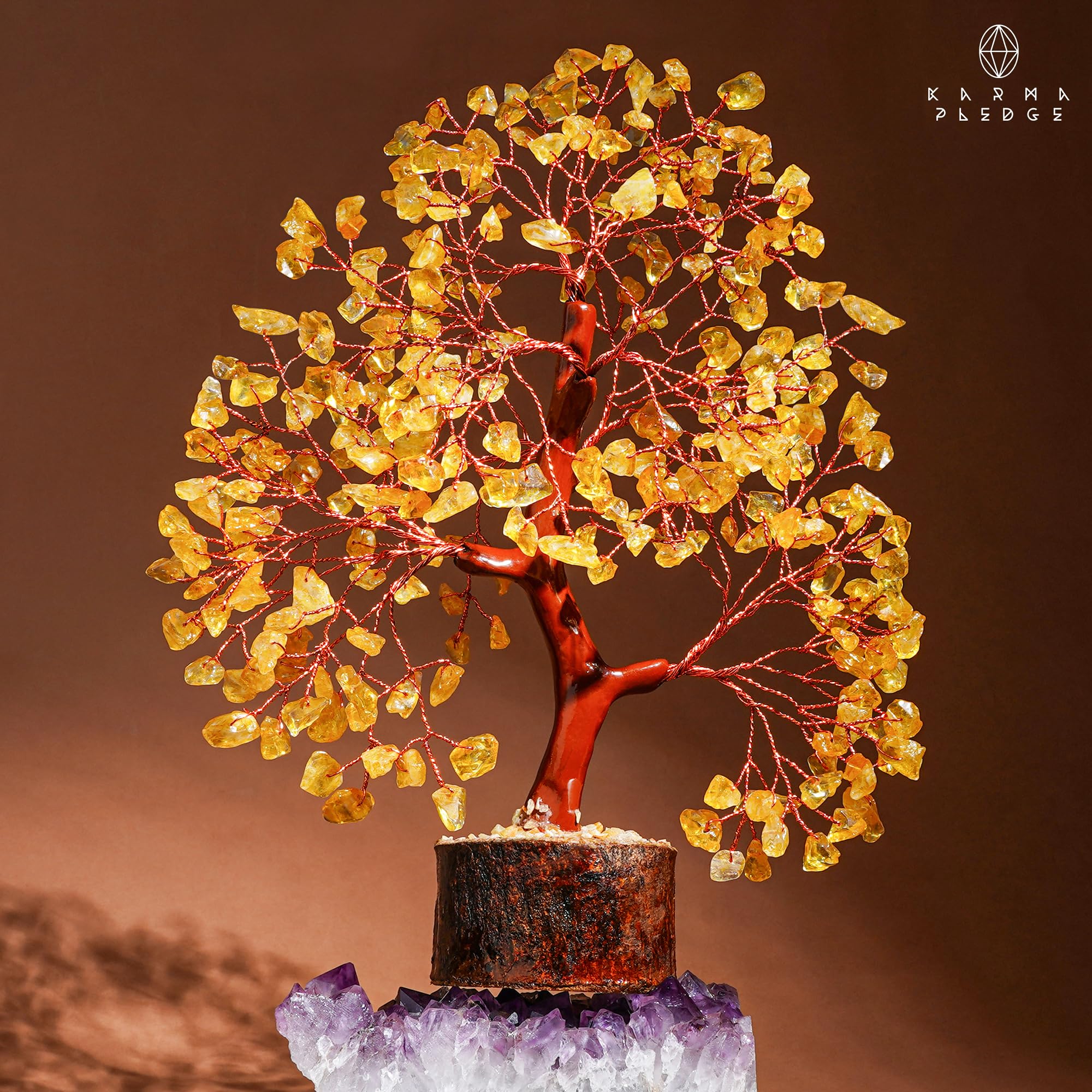 Karmapledge Arbre Vie design unique: personnalisez votre coin détente.