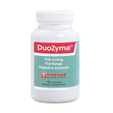 Karuna DuoZyme - bouteille 180 gélules, soutien digestif potentiel après repas.