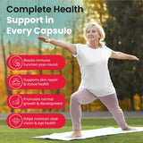 Notice de dosage Karuna Zinc Picolinate Plus guide une prise quotidienne simple.
