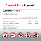 Bouteille Karuna Zinc Picolinate Plus sur plan de travail, accès rapide.
