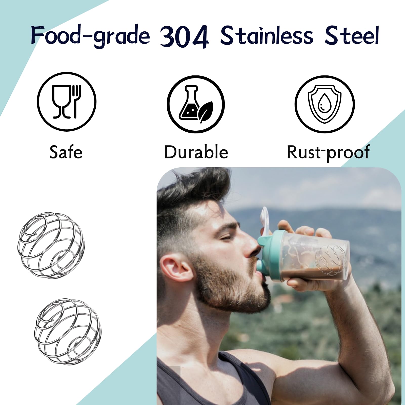 KASBEE Boules fouet utilisées pour smoothies rapidement