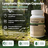 Capsules Kaseano drainage lymphatique, forme gélule facile à avaler pour le quotidien.