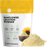 Kate Naturals Poudre Lecithine Tournesol — émulsifiant naturel pour pâtisserie et textures plus souples
