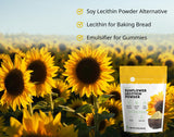 Kate Naturals Poudre Lecithine Tournesol — amélioration de la texture du pain et dorer la croûte