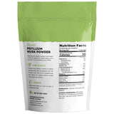Kate Naturals poudre psyllium biologique: ingrédient pour boulangerie et fibres.