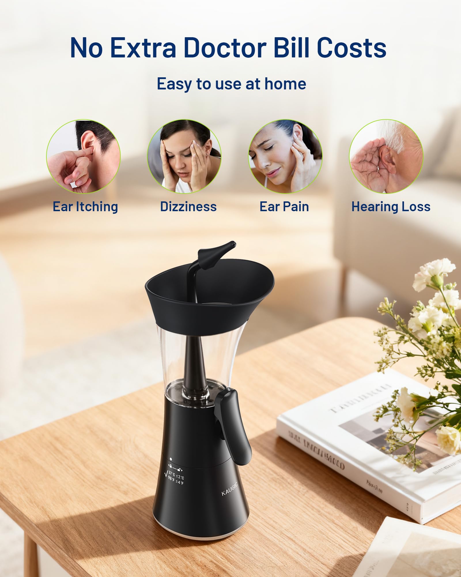 KAUGIC bouton-ergonomique-eau offre une expérience douce et sans effort.