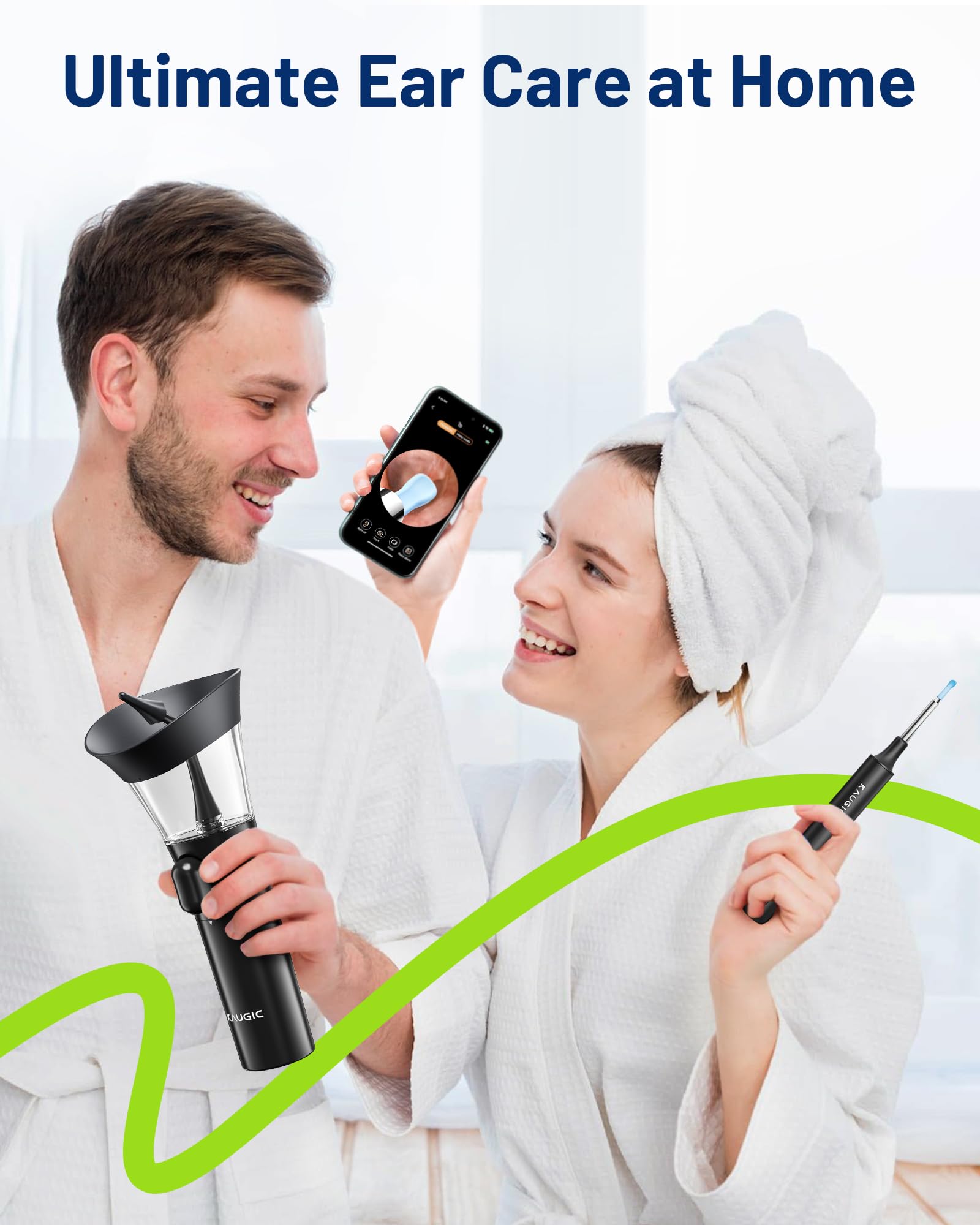 KAUGIC design hygienique et réutilisable pour un usage répété.