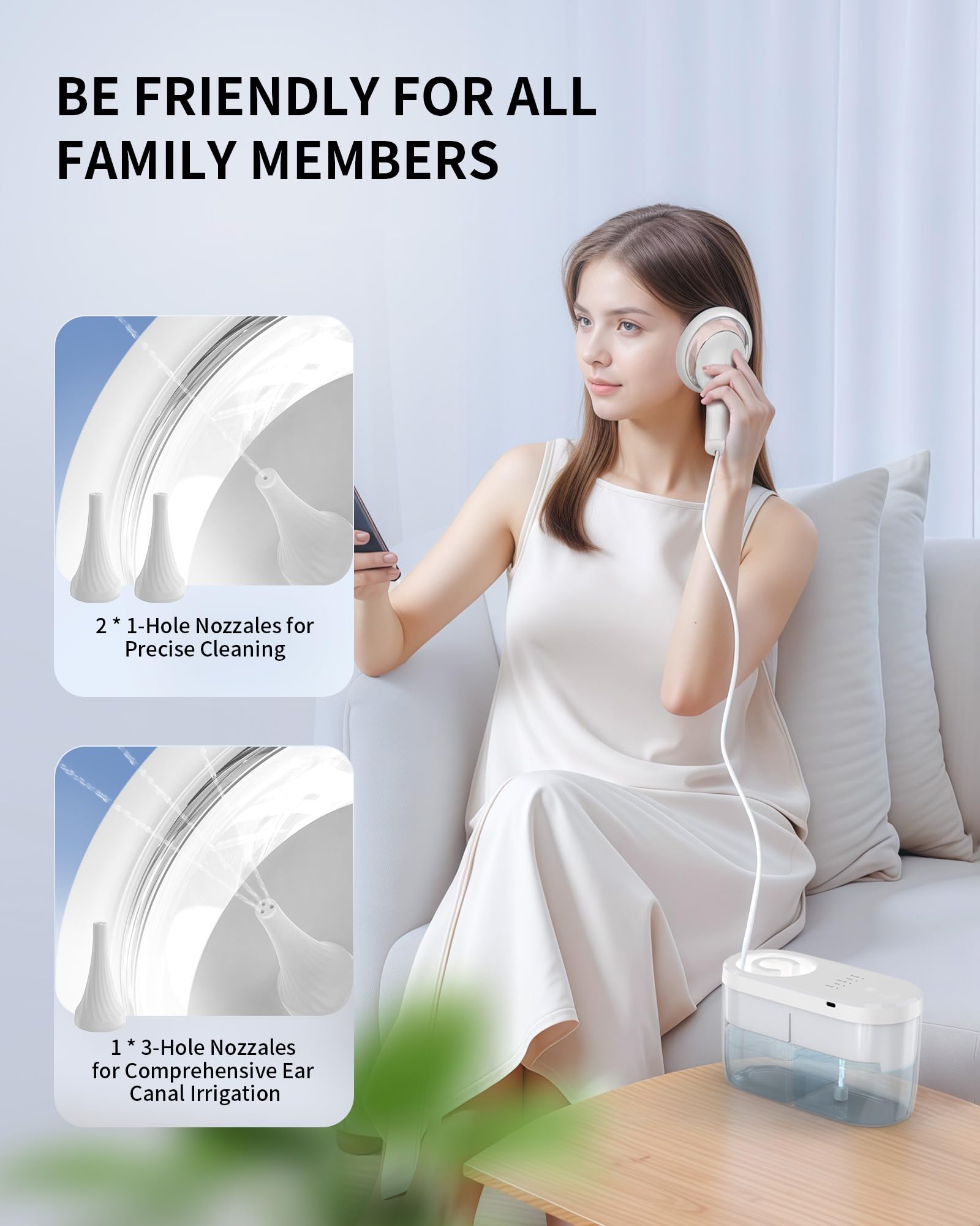 Kaugic design anti-fuite assure un contact stable et sans fuite pendant l'usage.