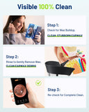 KAUGIC spatules oreille 7 pièces pour un nettoyage précis et hygiénique.