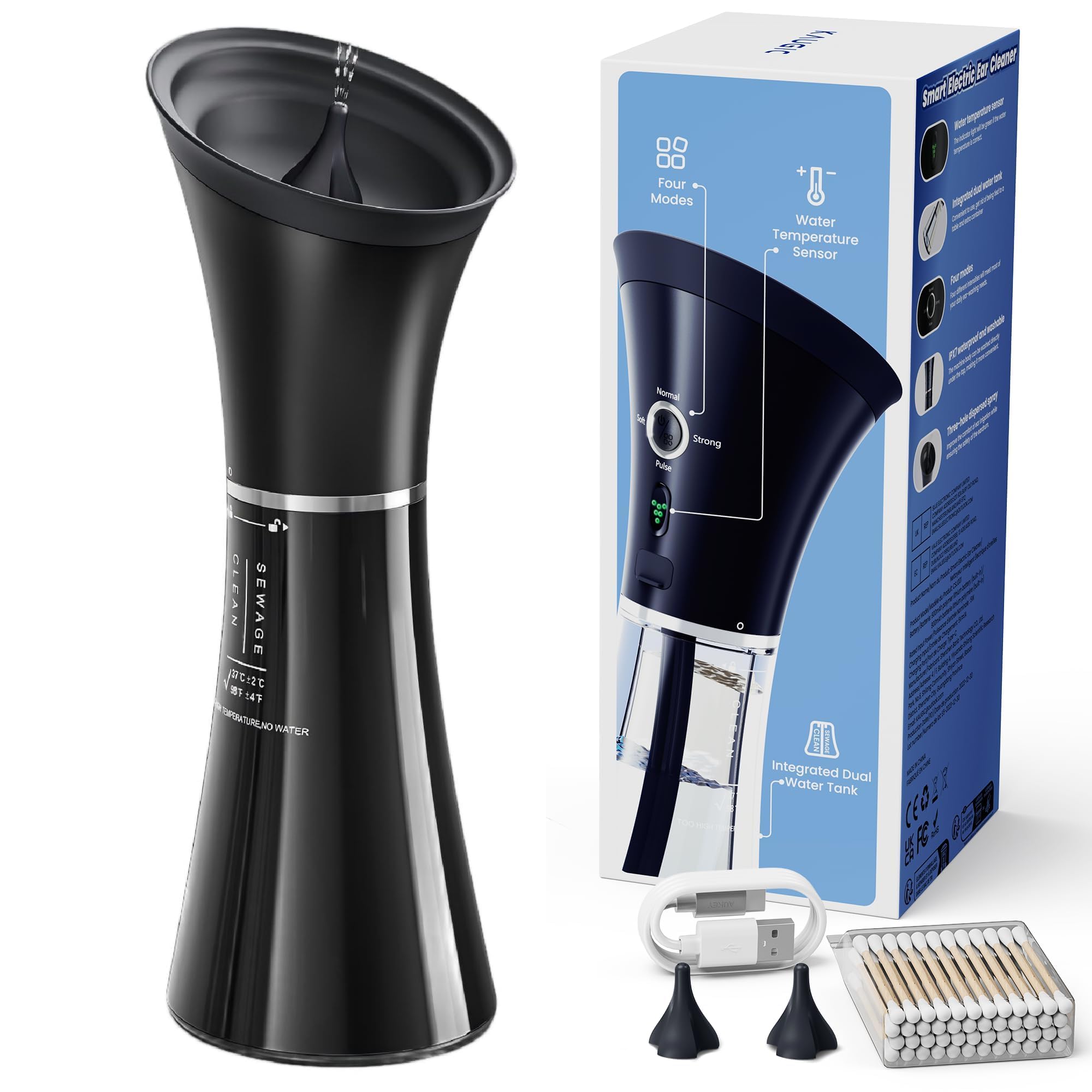 Kaugic systeme-tanque-unique: cuve intégrée pour un rinçage pratique et hygiénique