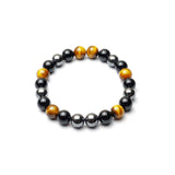 KAVAGOBO bracelet triple protection avec œil du tigre pour davantage de confiance.