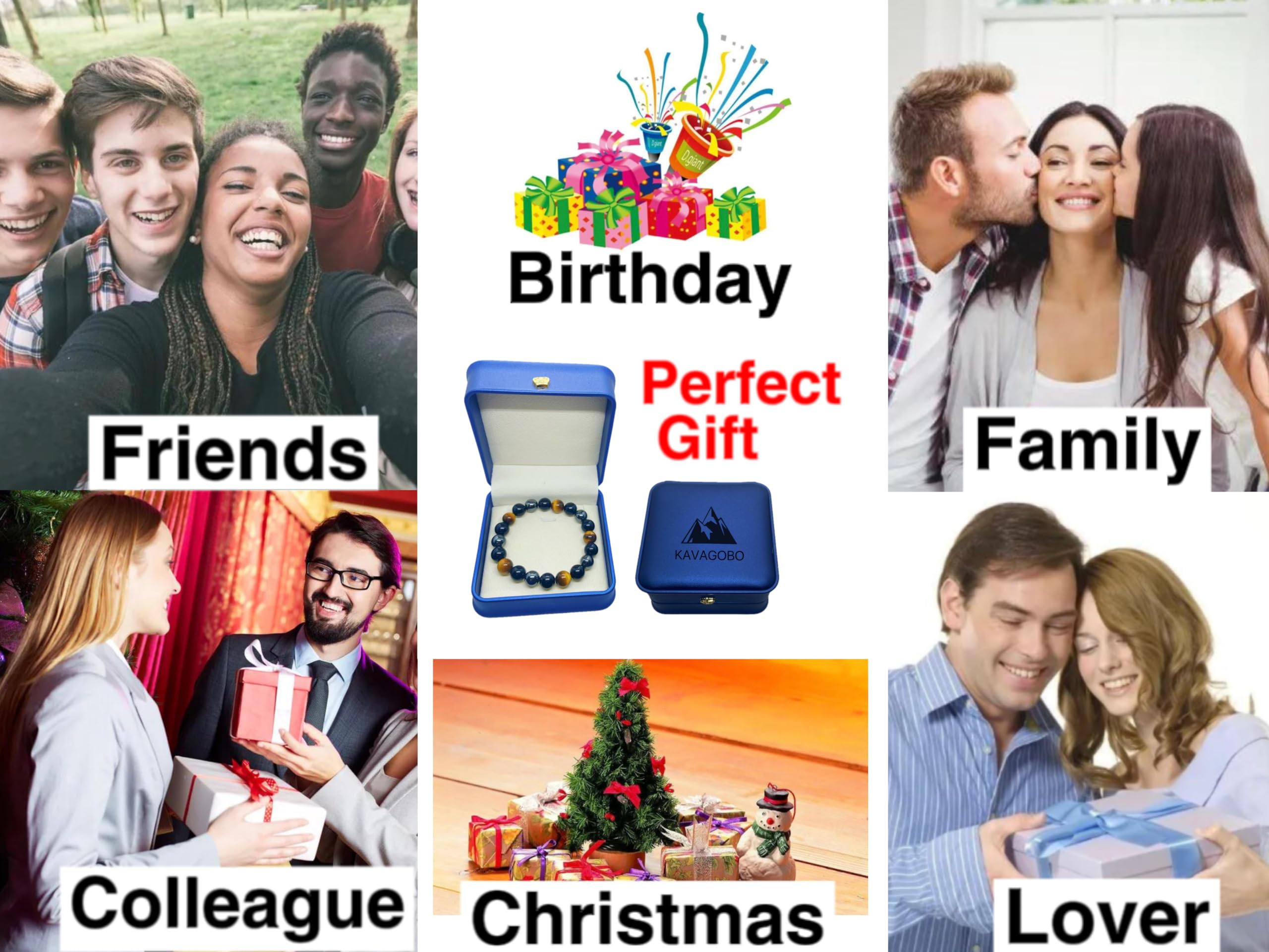 Coffret cadeau KavagoBo prêt à offrir.