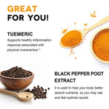 Mélange curcuminoïdes Kavguine Curcuma pour absorption optimisée.