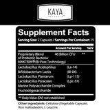 Capsules Kay Naturals Probiotiques 40 Milliards pour digestion quotidienne.