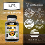 Kay Naturals papain-lactase-bromelain aide à la digestion des protéines et du lactose.