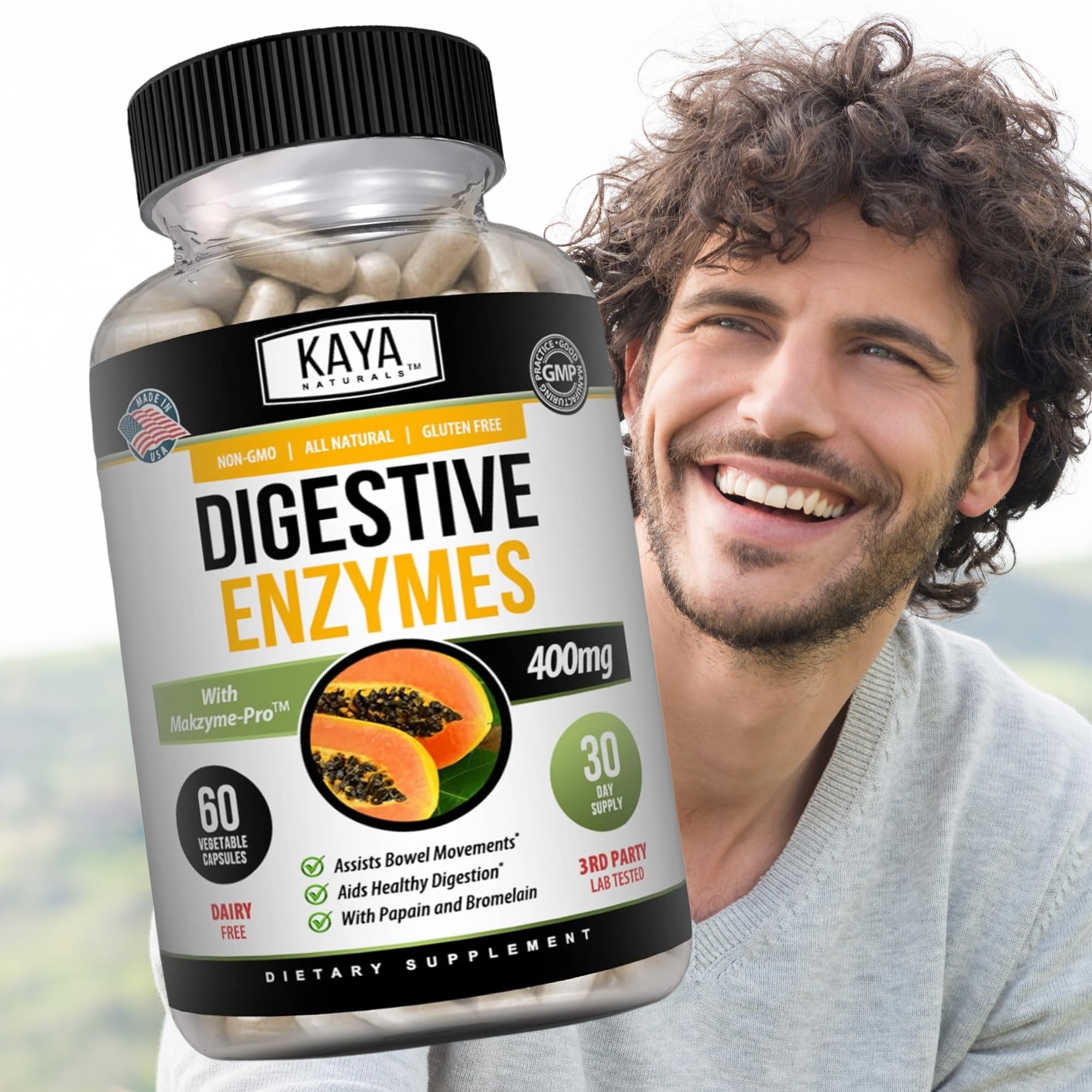 Kay Naturals sante-intestinale-confort peut soutenir le confort intestinal.