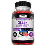 Kaya Naturals Mélatonine en boîte, soutien potentiel au sommeil naturel.