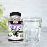 30 gélules Kaya Naturals Max Detox pour une utilisation quotidienne simplifiée.