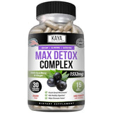 Kaya Naturals Max Detox – bouteille prête à intégrer votre routine bien-être.
