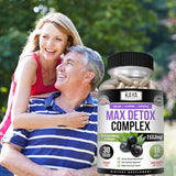 Préparation dans l’eau avec Kaya Naturals Max Detox pour démarrer la journée.