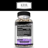 Psyllium en poudre contenu dans Kaya Naturals Max Detox pour une base végétale.