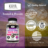 Kaya Naturals non-OGM et sans gluten, ingrédients de qualité.