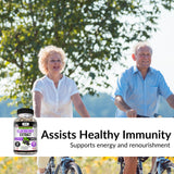 Kaya Naturals zinc et vitamine C avec le Sureau pour la vitalité.