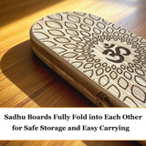 KCYXSMAX Sadhu Board - utilisation-domicile-bureau-voyage: pratique portable pour méditation