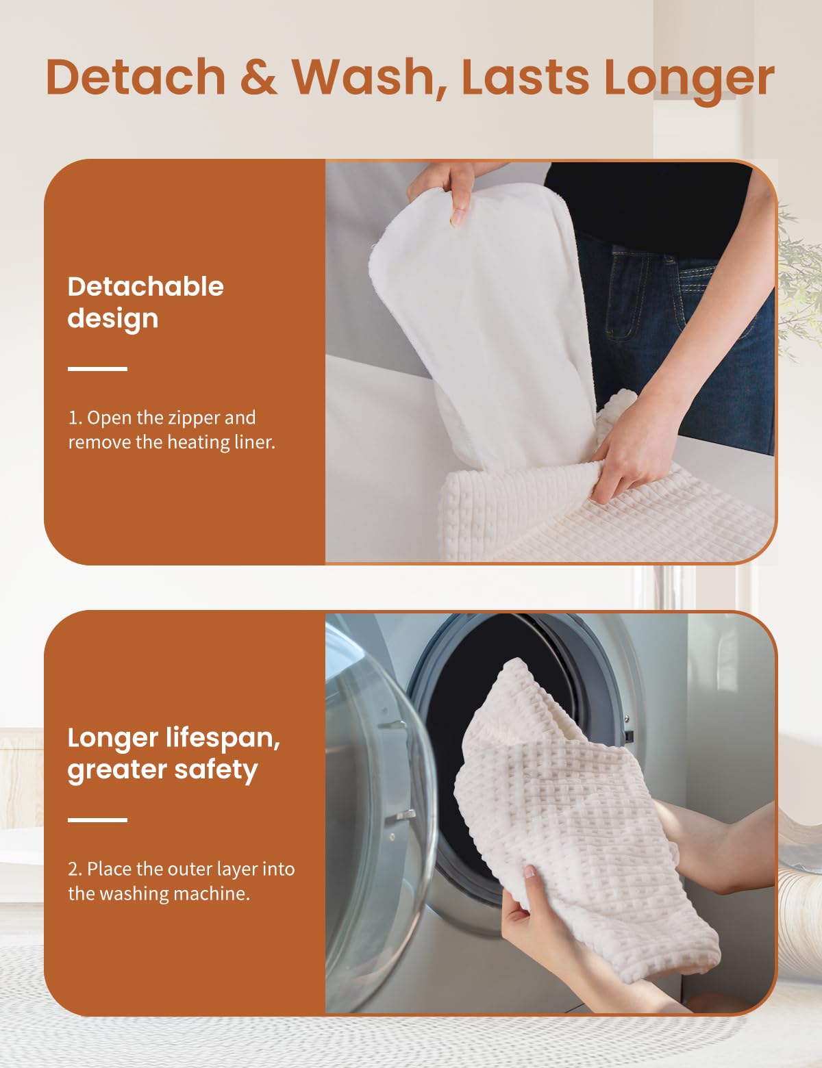 Utilisation dos et épaules avec le coussin chauffant Kdti.