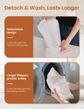 Utilisation dos et épaules avec le coussin chauffant Kdti.