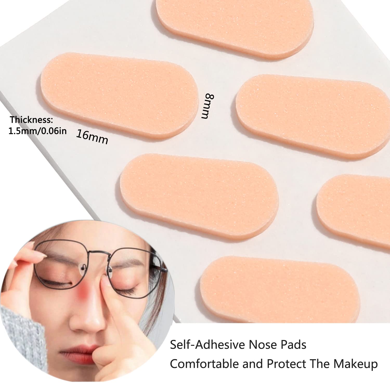 Confort durable Kechio — coussinet nasal doux et léger