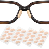 Coussins nasaux KECHIO en mousse auto-adhésifs pour lunettes, confort durable sur le nez.
