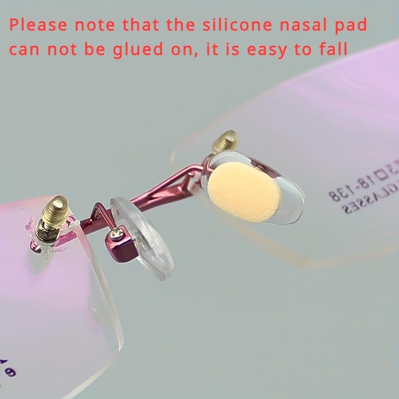 KECHIO coussins nez lunettes anti-glissement, montures restent en place.