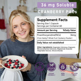Poudre de fruit entier Kedicy Canneberge, base antioxydante naturelle.