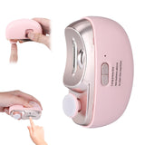 Keggaen clip-ongles électrique 3 en 1 rose pour une coupe précise.