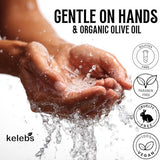 KELEBS barre-savon-vaisselle-lavande-concentration: longue durée d’utilisation