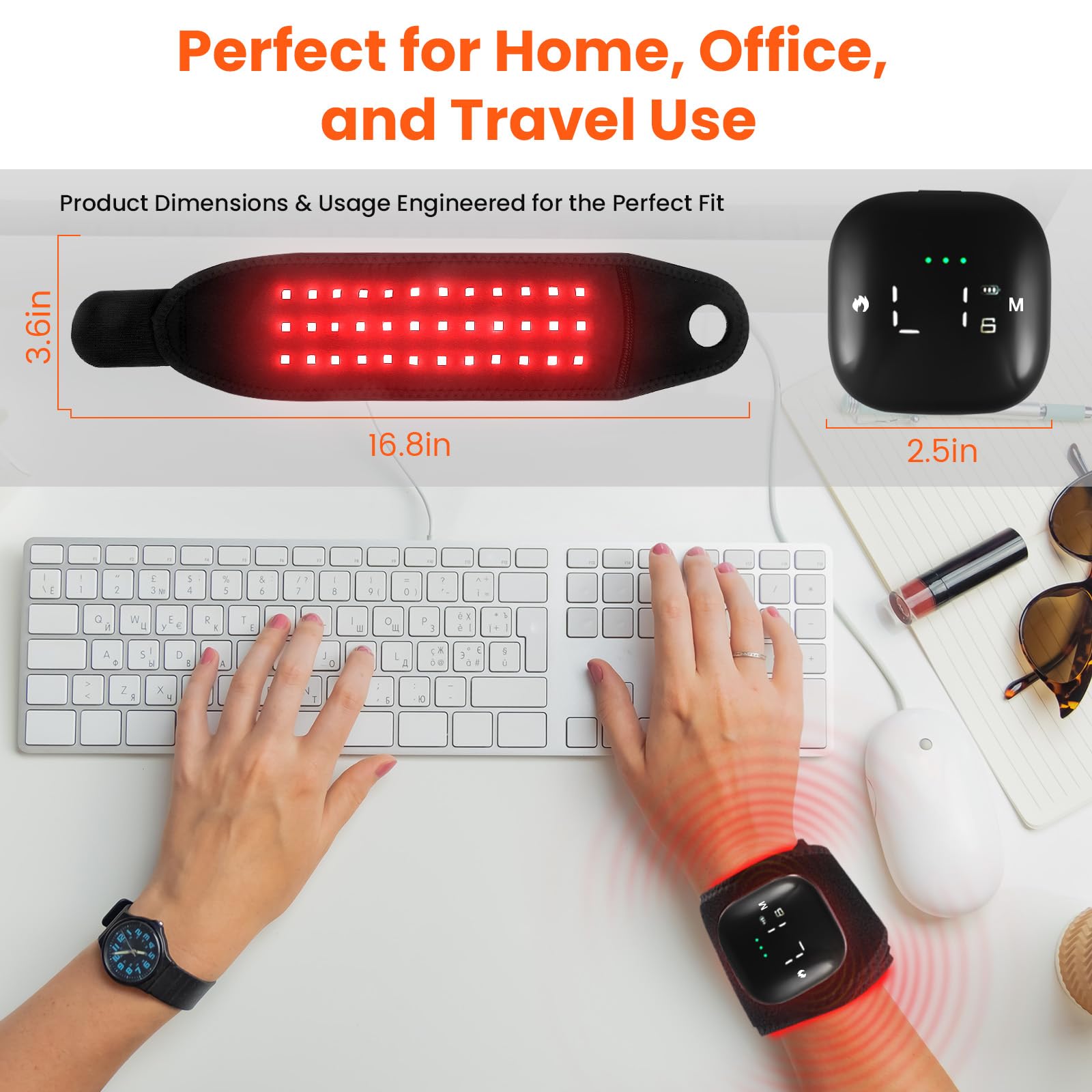 Keneo kit complet bracelet therapie prêt à lemploi avec manuel pour démarrer rapidement vos séances.