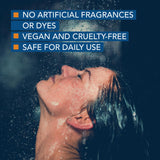 Sans parfum ni colorant, soin capillaire léger pour peau sensible.