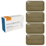 Kenkoderm Savon Boue Mer Morte purifiant visage et corps, peau sensible.